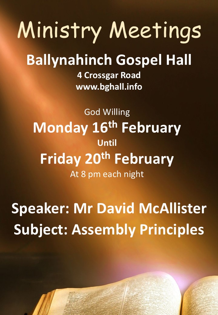 Ministry Meetings Invitation